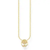 Thomas Sabo KE2126-414-14-L45v Damen-Kette Lebensbaum Vergoldet