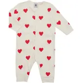 Petit Bateau Body Dors Bien Sans Pieds Babies Marshmallow/Terkuit-60 - 3 maanden