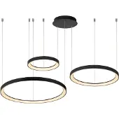 Lucide Vidal 78 LED-Pendelleuchte 3-flammig-Schwarz