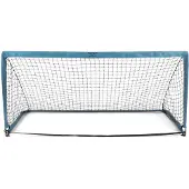 Umbro Fußballtor - Fußballtor 200 x 100 x 100 cm - Fußballtor groß 1,5KG - leicht zu bewegen - Outdoor-Spielzeug für Kinder und Erwachsene - Fußballtrainingstor - Metall - Blau