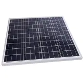 Perel Polycrystallines Solarpanel für Wohnmobile und Caravans, hohe Effizienz bei niedriger