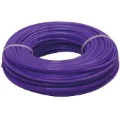 Toolland DC30050, Rasentrimmer-Linie, Violett, Nylon, 50 m, 3 mm