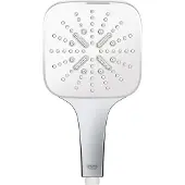 GROHE Handbrause RSH 130 SmartActive, Handduschbrause mit Kopf, Weiß, Wand, 9,5 l/min, 130 mm
