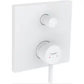Hansgrohe Finoris Einhebel-Wannenarmatur Unterputz, 76415700, Farbe: weiss matt