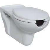 Boss & Wessing behindertengerechtes Hänge WC Toilette barrierefrei Weiß