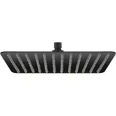 Sapho SLIM Kopfbrause, 300x300mm, Schwarz matt