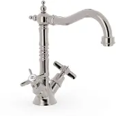 Tres 2 Griff Waschtischarmatur Mit Griff G3/8" flexible Anschlussschläuche, 24210902AC 24210902AC