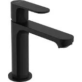 Hansgrohe Waschtisch-Einhebelmischer Rebris S 110 CoolSt m Zugst.Abl.Gar., 4 l/m. b 3 b, matt-sw