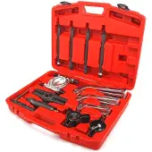 HBM Hydraulisches Abzieherset für Riemenscheiben und Lager, 23-teilig