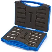 HBM 10-teiliger HSS M-2 T-Nut-Fräser-Satz