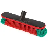 Vikan Transport 475752 Waschbürste 36 cm oval, Wasserzufuhr, Gummipuffer