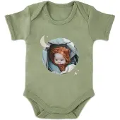 Yoursurprise Baby Body selbst gestalten - Grün - 74/80