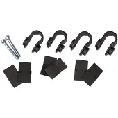 Ortlieb QL3.1-Schellen für 11-16mm Rohrdurchmesser | black