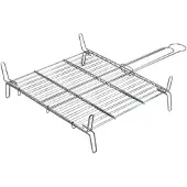 Gourmet Kitchen Grill 35x35 Cm Silber Silber One Size