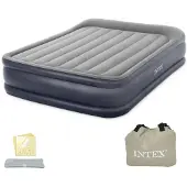 Intex 64136NP, Einzelmatratze, Rechteck, Drinnen, Integrierte Luftpumpe