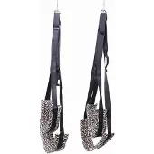 Auxfun Sex Swing Einstellbare Sex Swing Leopard Print