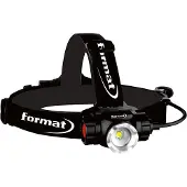 Format LED Akku-Kopflampe 900 Lumen