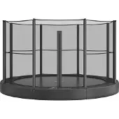 Akrobat Flat to the ground Trampolin Primus Anthrazit 360 cm