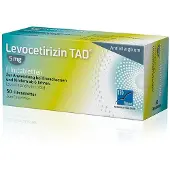 TAD Pharma Levocetirizin TAD 5 mg Filmtabletten 50 St