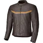 Held Heyden Braun Beige Motorrad Lederjacke Größe 58