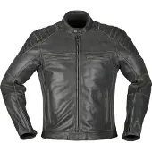 Modeka Vincent Aged Motorrad Lederjacke, schwarz, 4XL