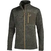 Deerhunter Sarek Strickjacke, Jagd Jacke in drei Farben, Farbe:Olive Night melange, Größe:XL