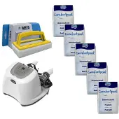 Intex - Salzwassersystem 26670GS & Poolsalz 100 kg & WAYS Scheuerbürste