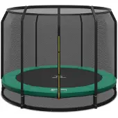Magic Circle Pro Bodentrampolin Pro 251 cm Grün mit Sicherheitsnetz