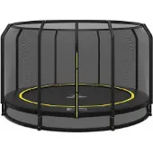 Magic Circle Pro Bodentrampolin Pro Black 427 cm mit Sicherheitsnetz