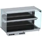 CombiSteel Einbau-Wärmevitrine Wandmodell aus Keramik GN4/1