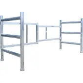 Alumaxx 3 sprossige Falteinheit 75x190