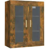 vidaXL Hängeschrank Räuchereiche 69,5x34x90 cm
