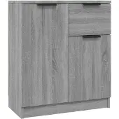 vidaXL Sideboard Grau Sonoma 60x30x70 cm Holzwerkstoff