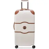 Delsey PARIS Trolley Chatelet Air 2.0 Trunk 4 Double Rolls Trunk 80 Angora weiß