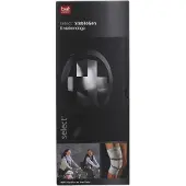 Bort StabiloGen Knieb.Silikonring L silber 1 St Bandage(s)
