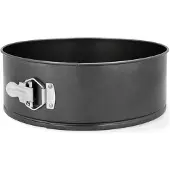 Quid Sweet Grey Abnehmbare Form aus lackiertem Stahl 28x10cm Schwarz