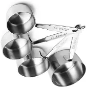 Ibili Messpfanne RVS (4er Set)