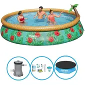Bestway - Pool Fast Set - 457x84 cm - Poolpaket