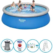 Bestway Pool Fast Set - 457x122 cm - Pool Bundel