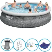 Bestway Pool Fast Set - 457x107 cm - Mit Zubehör