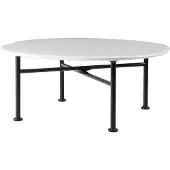 Gubi Carmel Couchtisch 75x75 Muschelweiß