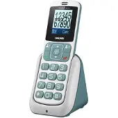 Brondi Amico Home, Balken, Dual-SIM, 4,5 cm (1.77"), Bluetooth, 600 mAh, Silber