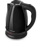 Esperanza EKK013K Victoria Elektrischer Wasserkocher 1,8 l, Metall, Schwarz