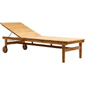 FDB Møbler FDB Furniture M8 Together Outdoor Sonnenliege Teak