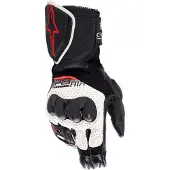 Alpinestars Sp-8 V3 Air Schwarz Weiß Bright Rot Handschuhe Größe M