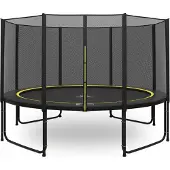 Magic Jump Black Trampoline 427 cm mit Sicherheitsnetz