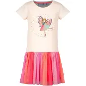 Happy girls by Eisend Kleid in Creme/ Bunt - 110