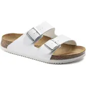 Birkenstock Sandale Arizona Superlauf, Birko-Flor, weiß, Weite normal 1 St Schuhe