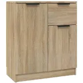vidaXL Sideboard Sonoma-Eiche 60x30x70 cm Holzwerkstoff
