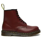 Dr. Martens 1460 Smooth Cherry Red Oxford Rub Off Rot - Große 43